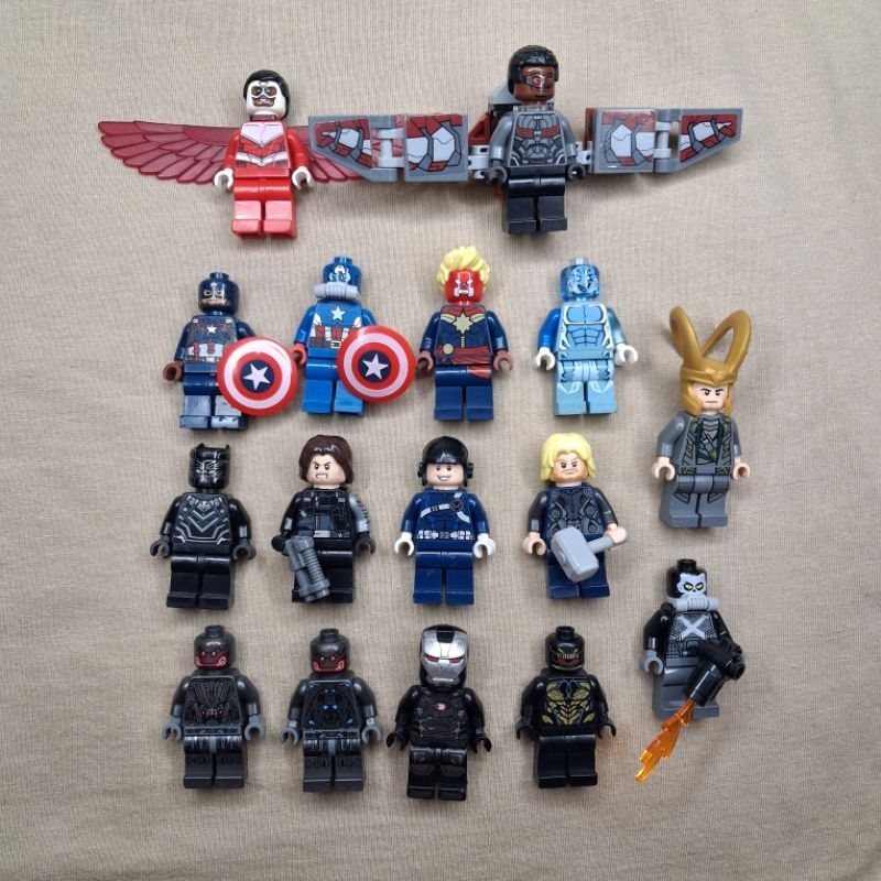 Lego Minifigures Originais Super Heroes Marvel