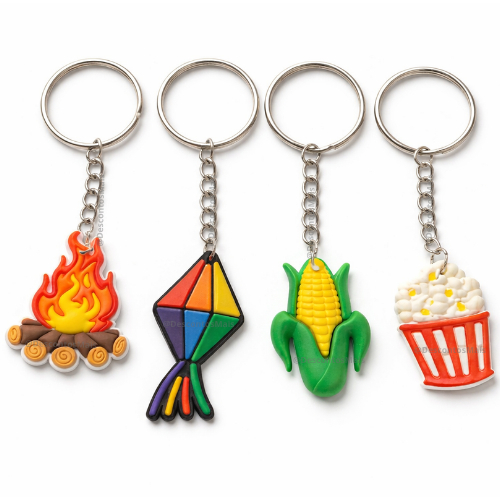 Kit Chaveiro Festa Junina Lembrancinha São João Julina Recordão Caipira Milho Pipa Pipoca Fogueira