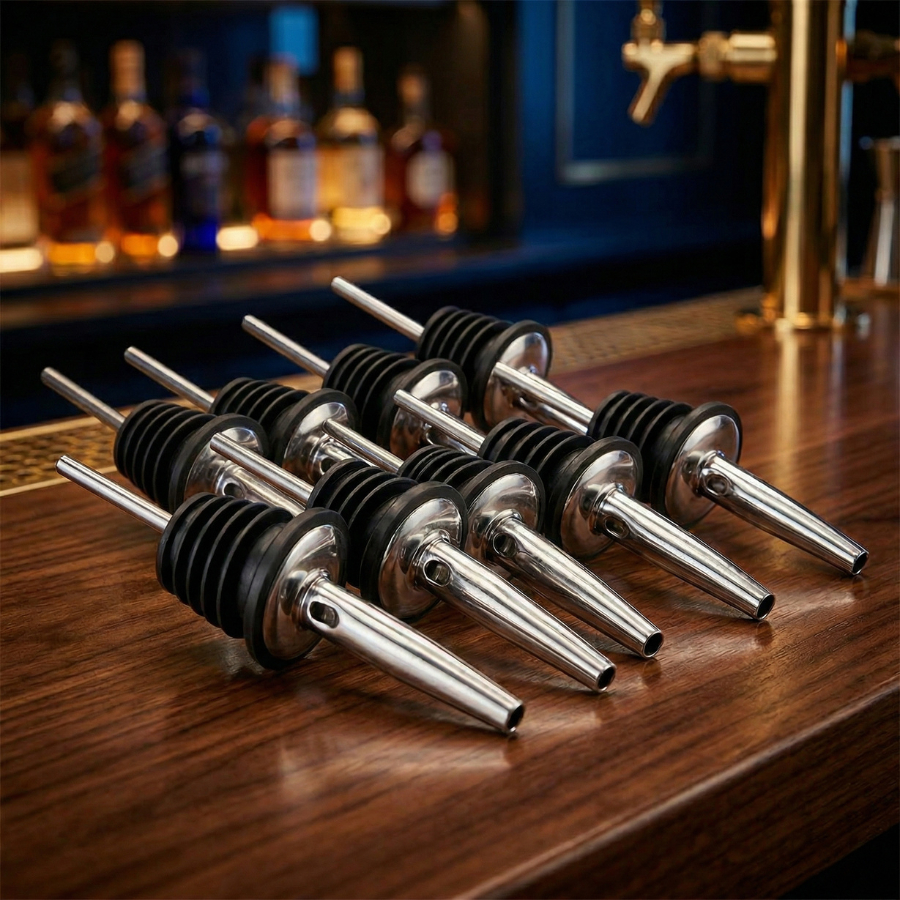 Kit 10 Bicos Dosadores Inox: Precisão e Controle Absoluto