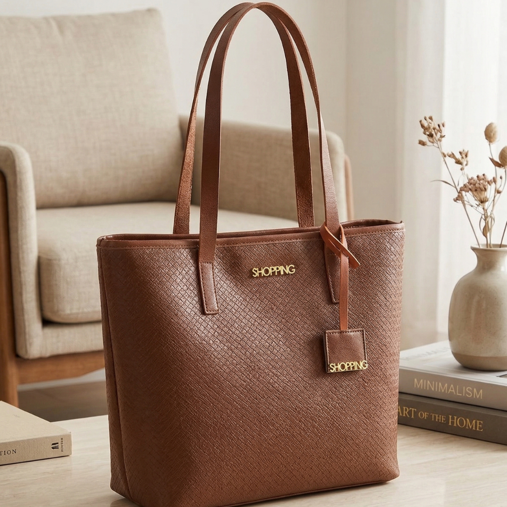 Bolsa Feminina Sacola Grande Shopbag ideal para seu dia a dia