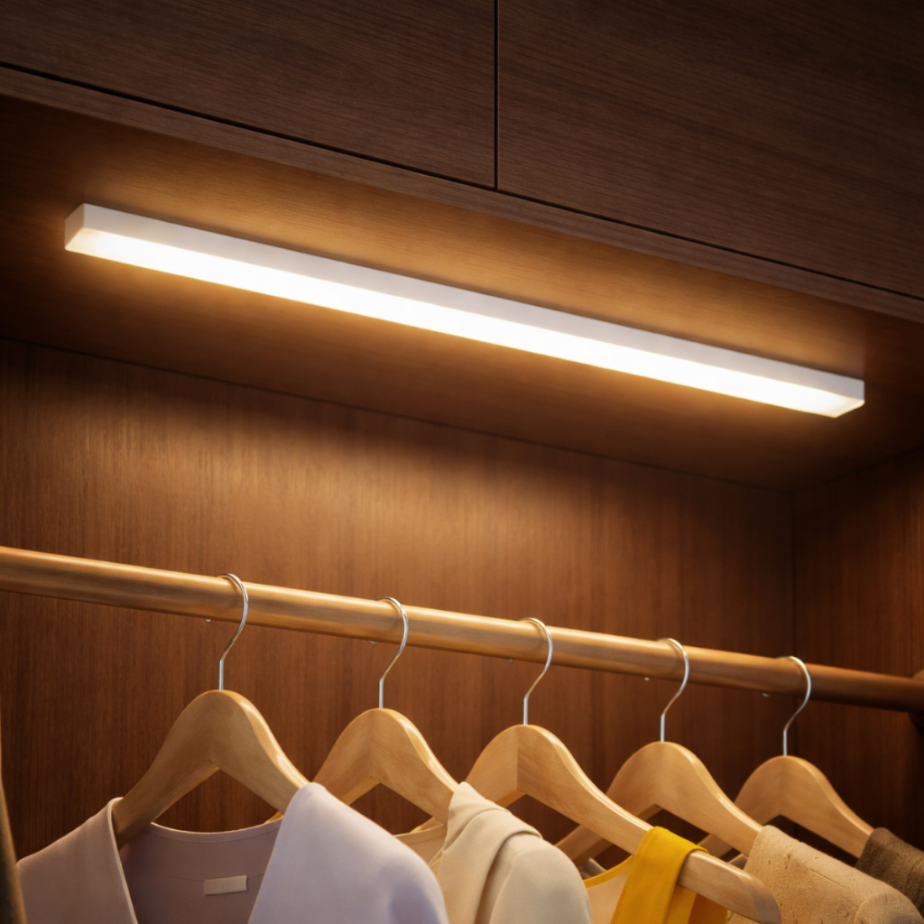 Luminária Bastão Led Sem Fio USB Recarregável Para Parede E Teto