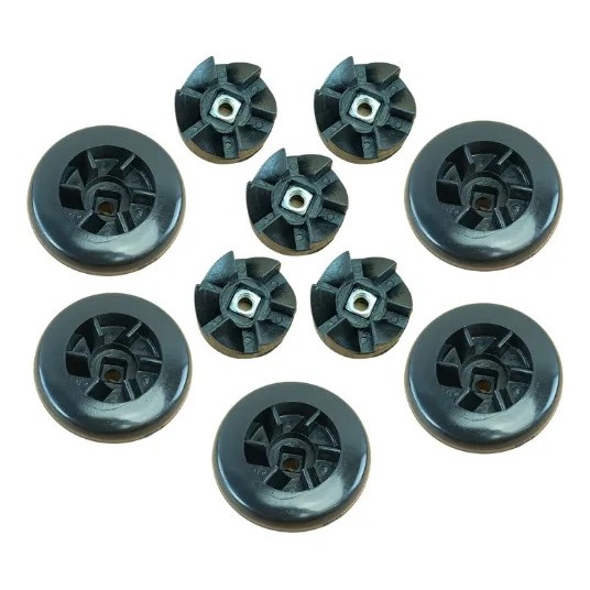 Kit Arrastes Motor E Copo Liquidificador Arno Power Max, Cliclav