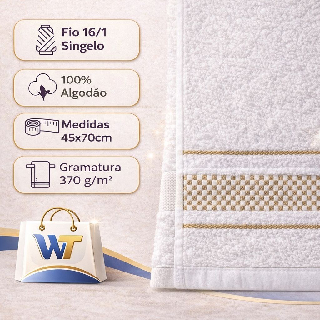 Detalhes do Kit 10 e 12 Pano de Prato 100% Algodão Felpudo Grosso Toalha Copa Atoalhada Alta Absorção Luxo
