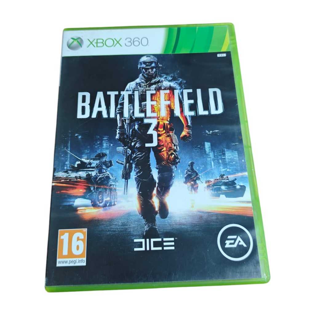 (USADO) Jogo Battlefield 3 Xbox 360 Mídia Física