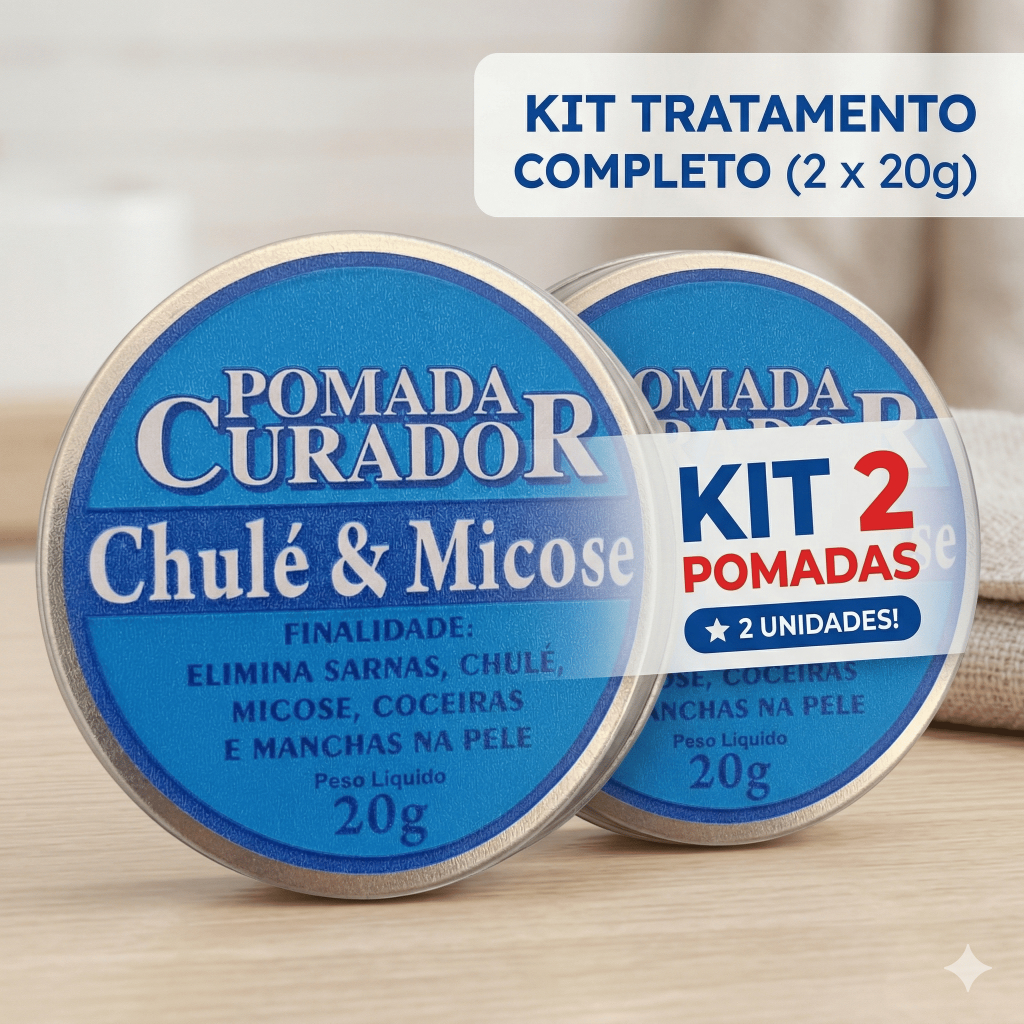 CUIDADO e Tratamentos para Chulé 2 UNIDADES