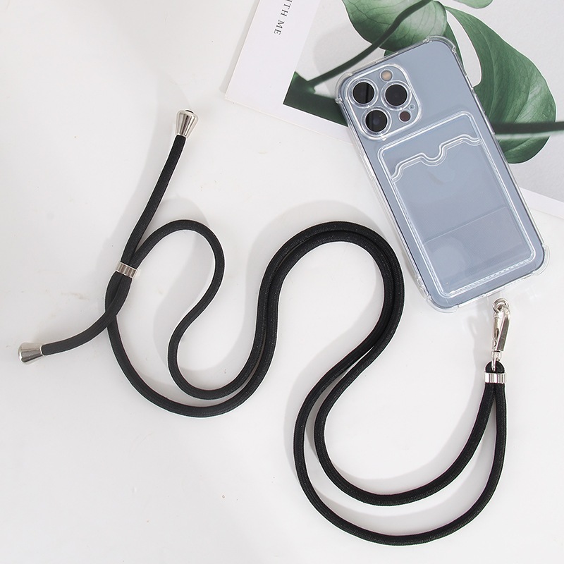 Cordão de Pescoço Ajustável para Celular com Suporte Transparente REF-8205