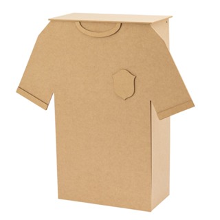 Mesa Camisa Futebol Dobrável Cubo Festa MDF CRU em Oferta na Shopee