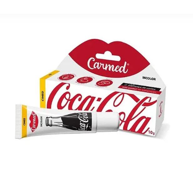 Hidratante Labial Carmed - Coca-Cola Incolor - 10g labial Carmed - Coca-Cola Incolor - 10g