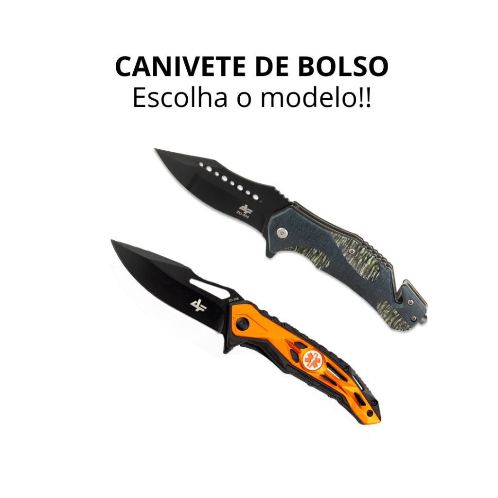 Canivete de Bolso Albatroz Fishing Pesca Trilha Camping - Escolha o modelo
