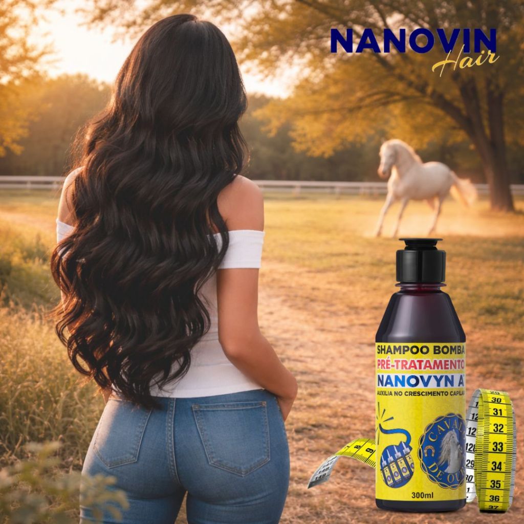 Nanovin A Shampoo Bomba Cavalo de Ouro - 300ml