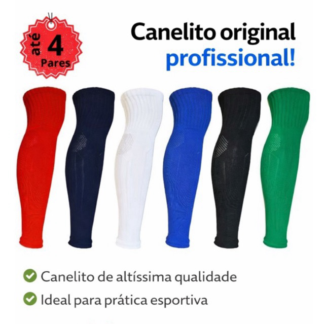 Meião Canelito Profissional Com 1 Até 4 Pares