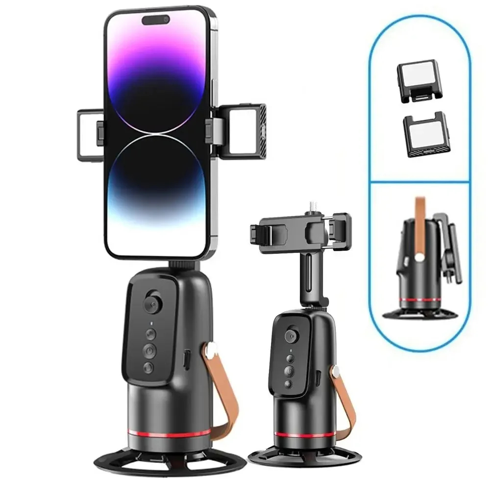 Gimbal Suporte Celular 360 Rastreamento Facial Inteligente