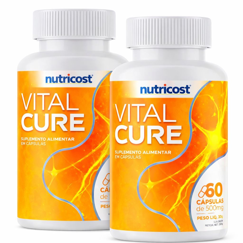 2 Vital Cure I Suplemento Natural I Mais Energia e Vigor