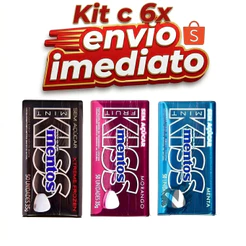 Bala Pastilha Lata Mentos Kiss Sabor Sortido Kit 6 Unidades - Sem Açúcar