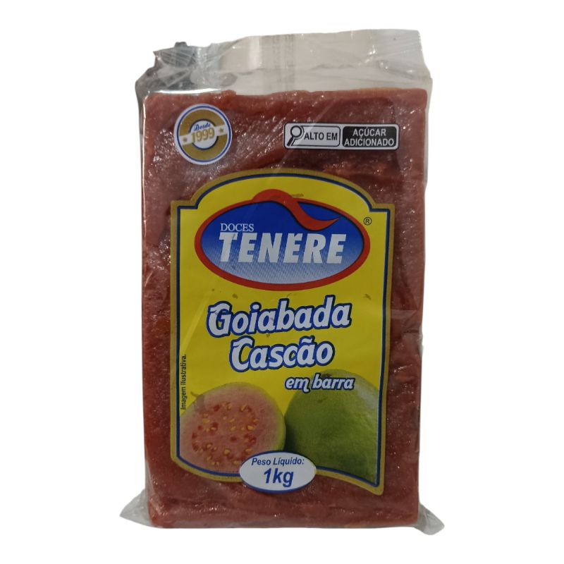 Goiabada Cascão Barra Doces Teneré Delicias de Minas