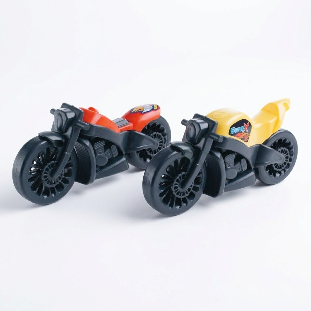 Kit Moto De Brinquedo Custom 66 + Moto Super X Brinquedo Esportivo Infantil Motinha Realista Menino