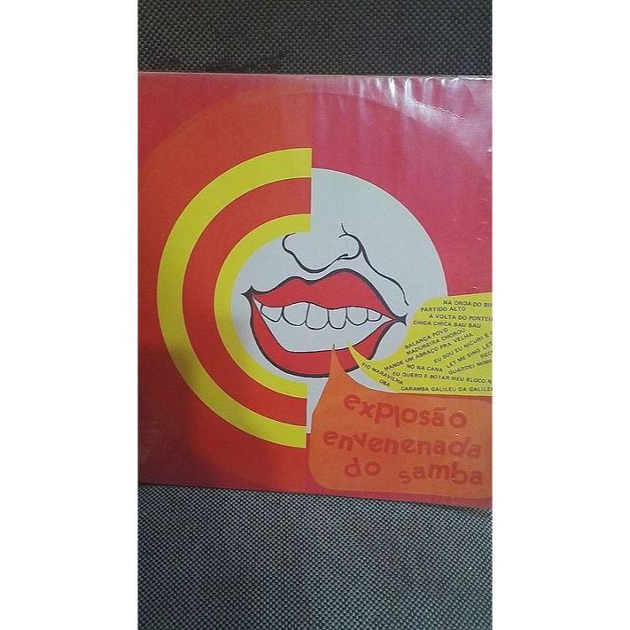Lp Vinil Explosão Do Samba Explosão Envenenada 1972
