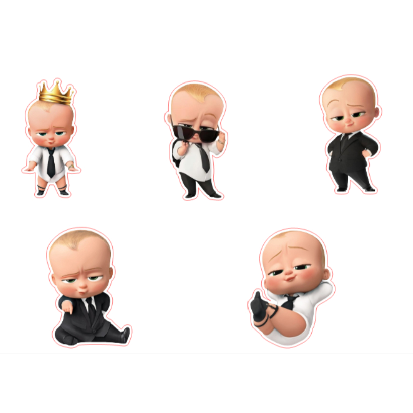 Poderoso Chefinho Kit com 20 Tag Aplique para lembrancinhas Personalizados para festa infantil