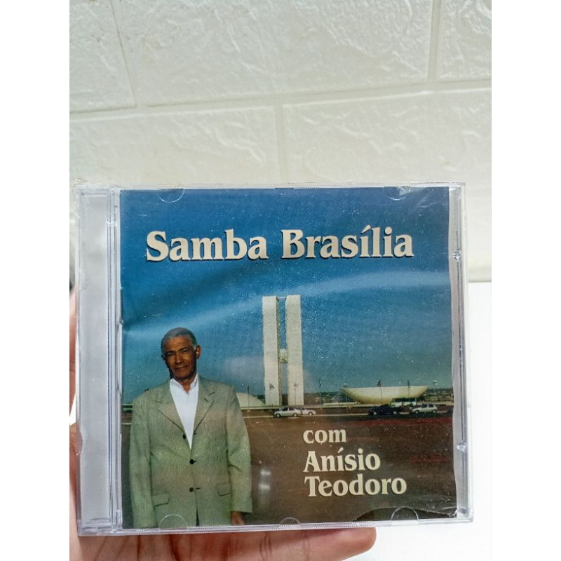 CD SAMBA BRASILIA  - COM ANISIO TEODORO - BRASILIA 50 ANOS - CD usado - REF:CD 325