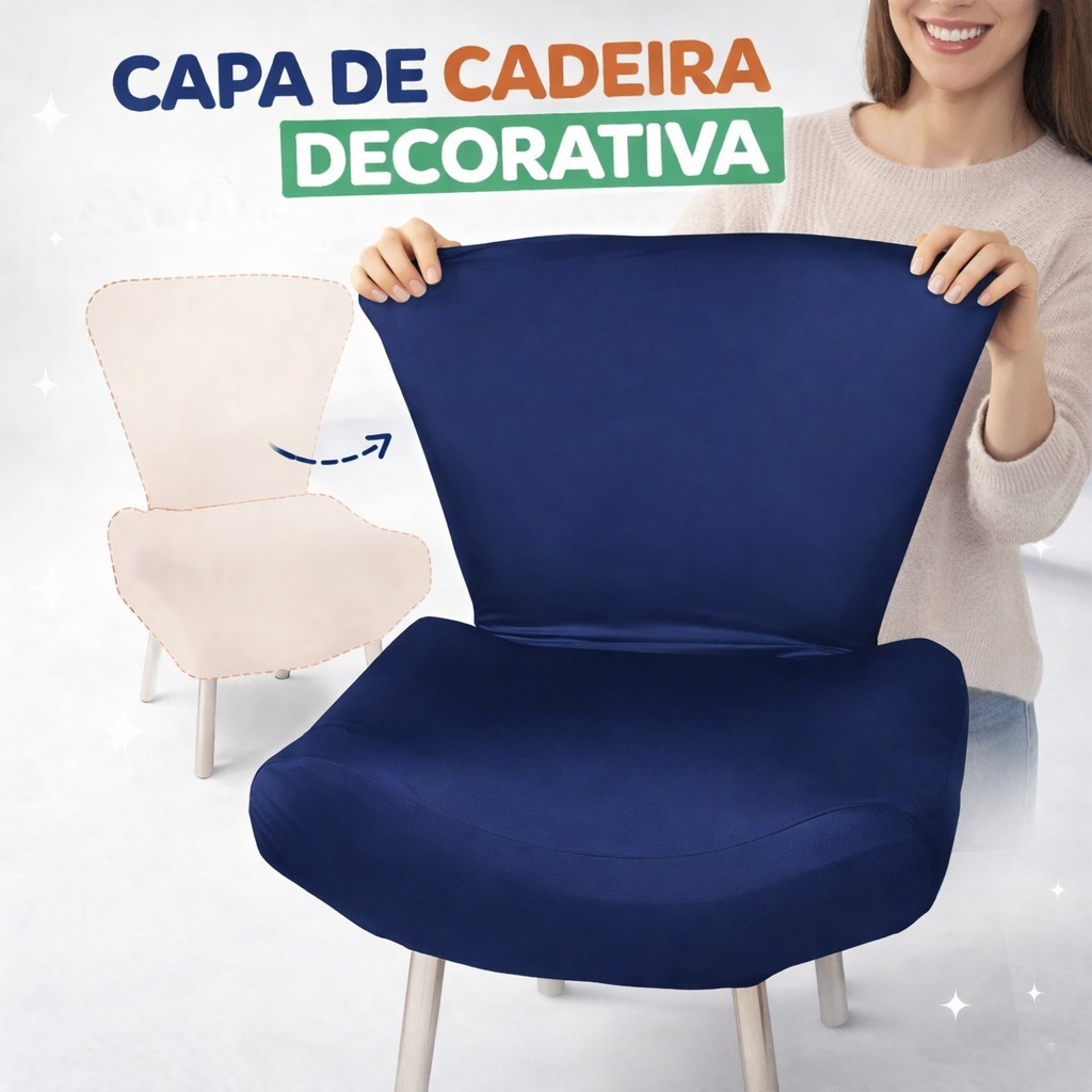 Capas p/cadeira decorativa poltrona modelo borboleta / canoa .