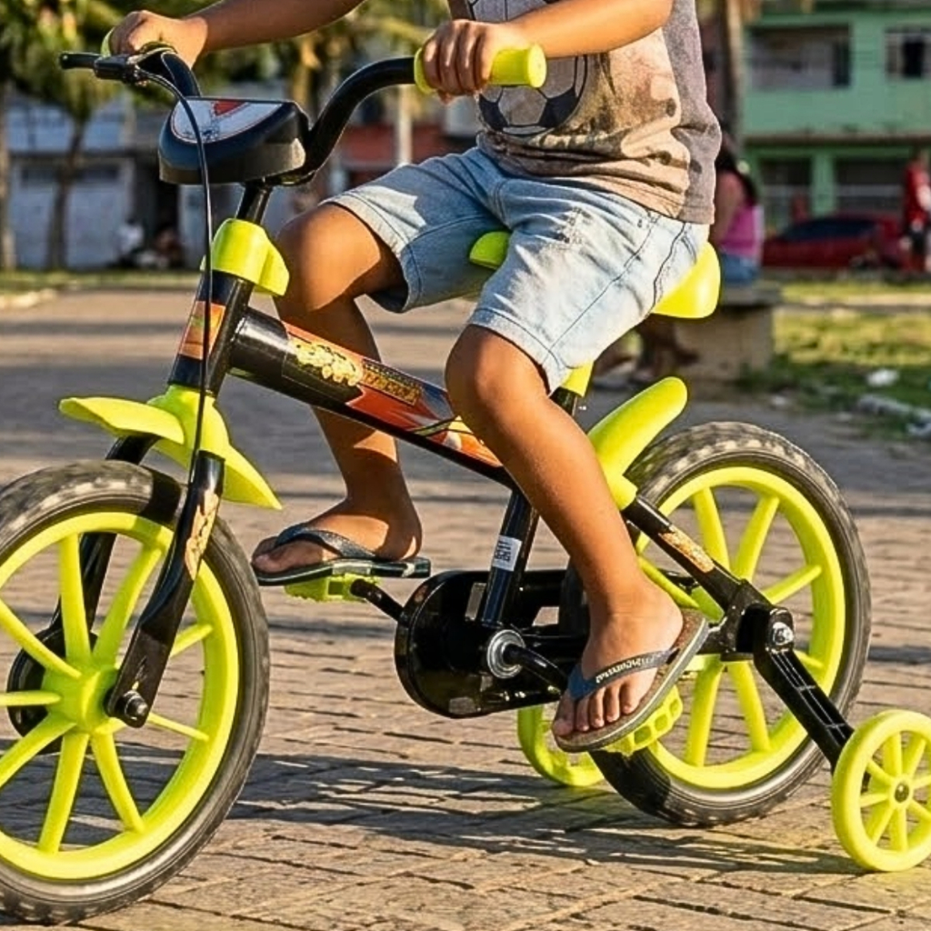 Bicicleta Infantil Aro 12 Verden Jack Menino 3-5 Anos