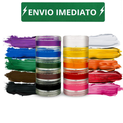 Torre 10 Cores Colormake Cremosa! Maquiagem Artística