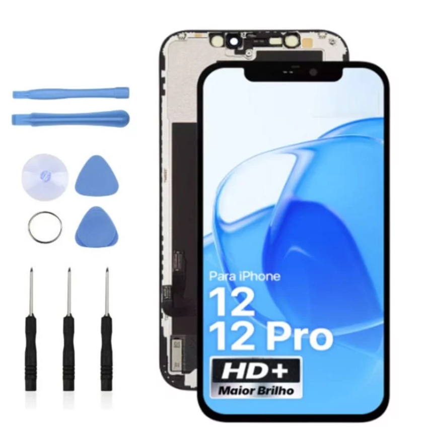 Tela Display Lcd Touch Compatível Iphone 12 / 12 Pro A2341