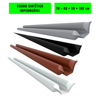 Veda Porta Couro Sintético Rolinho Impermeável | Vento Poeira Insetos | 4 Cores 70 80 90 100cm em Oferta na Shopee