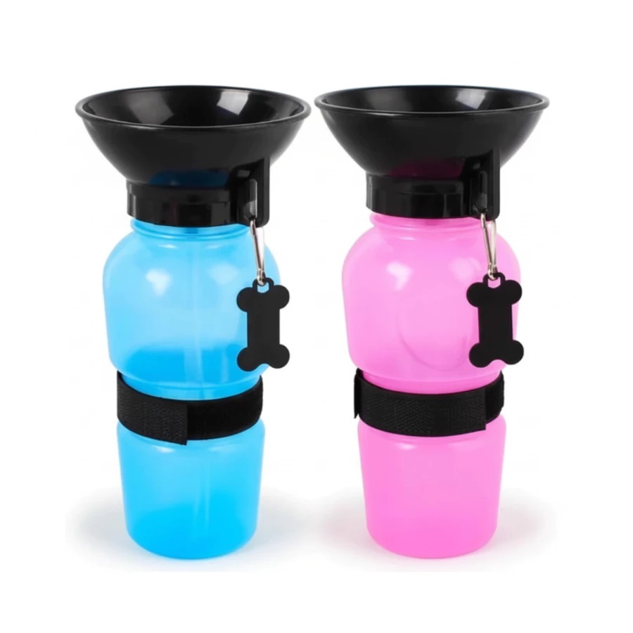 Bebedouro Pet Portátil Premium 500ml  Para Cães e Gatos, Viagens e Passeios