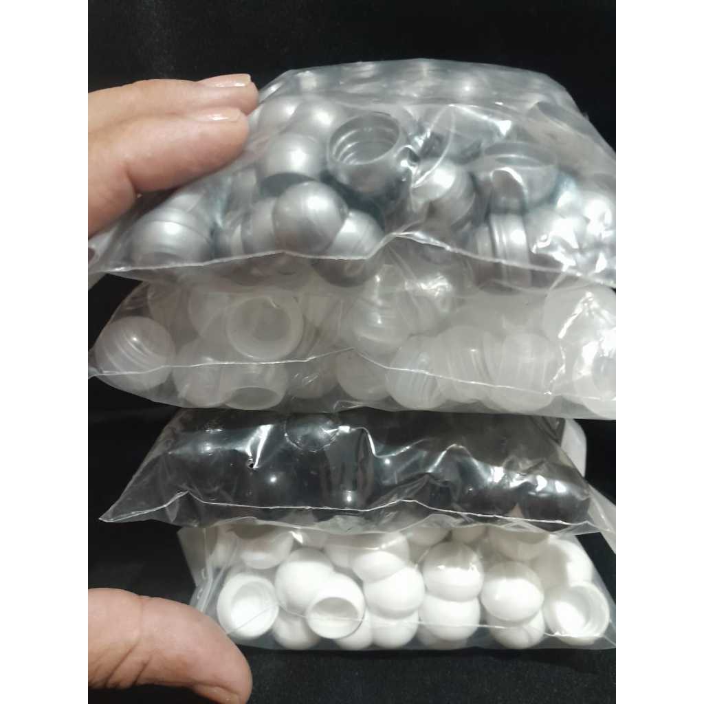 Kit 2000 unid. Tampas Bola R13, plástica para frasco vidro ou plstico.