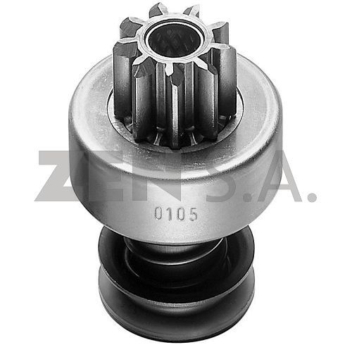 Impulsor de Partida Motor - ZEN 0105 - Agrale Case CBT Chrysler Clark Deutz Fiat Allis Ford John Deere Komatsu MWM Puma