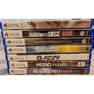 Jogos PlayStation 5 - PS5 - Diversos - Mídia Fisica Original - Envio Rápido