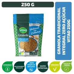Granola Tradicional Integral Zero Açúcar Vitao 250 g