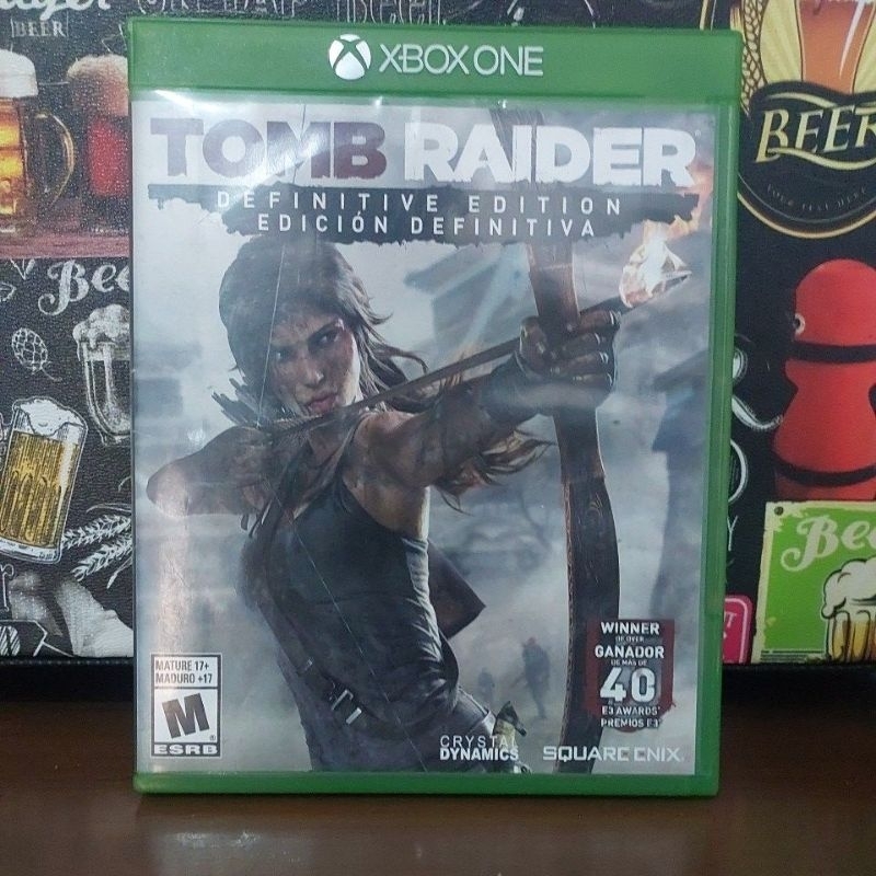 🎮JOGO XBOX ONE TOMB RAIDER DIFINITIVE EDITION MÍDIA FÍSICA🎮