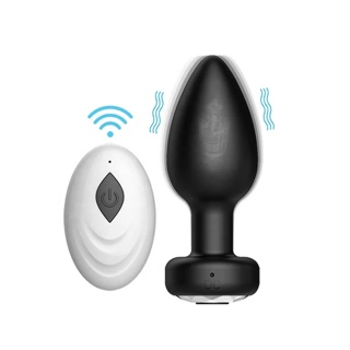 Vibrador Plug Anal por Controle Remoto em Oferta na Shopee