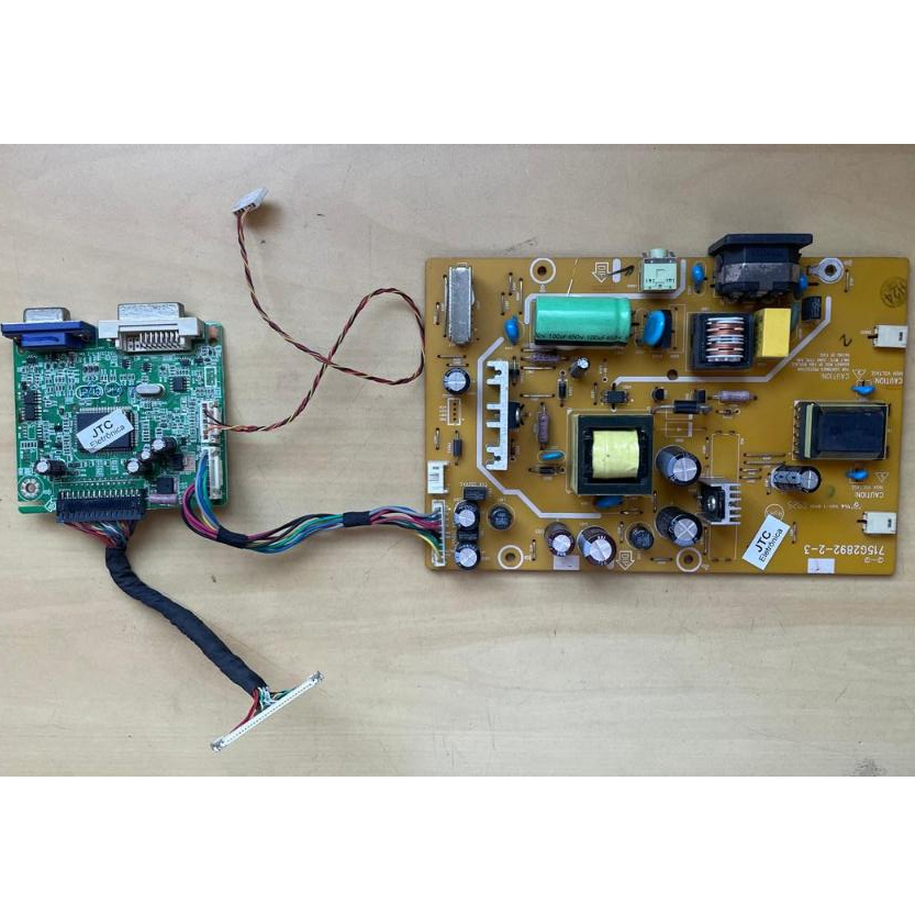Placa Lógica/ Principal e Fonte Monitor compatível Aoc 2036va