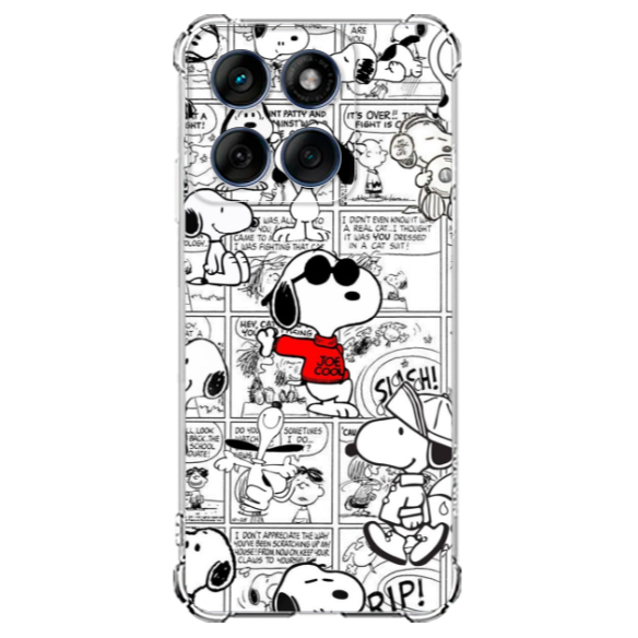 Detalhes do CAPA CAPINHA HEX TPU COMPATÍVEL COM MOTOROLA EDGE 70 , EDGE 70 FUSION - ANTI IMPACTO-SNOOPY