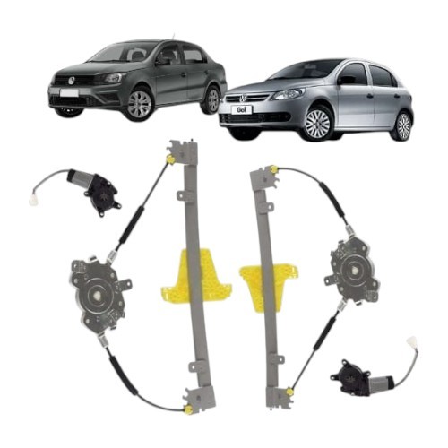 Engenho Vidro Elétrica Traseira C/motor Gol/voyage Após 2008