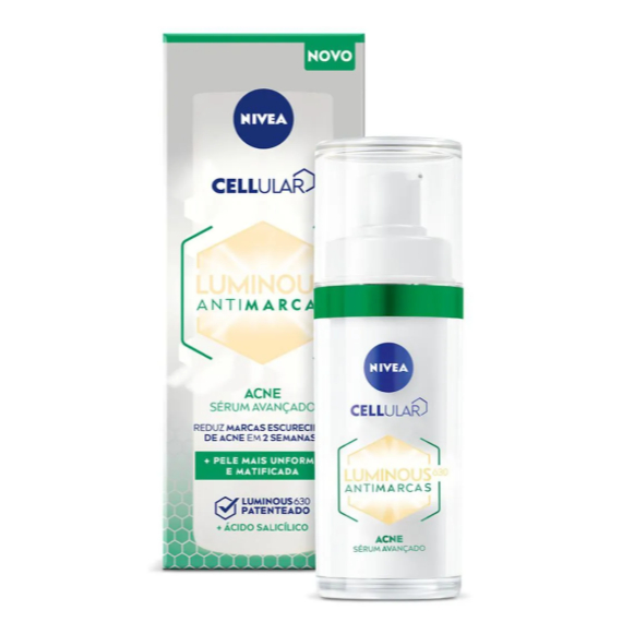 Sérum Facial Nivea Cellular Luminous 630® Antimarcas Antimanchas Acne 30ml