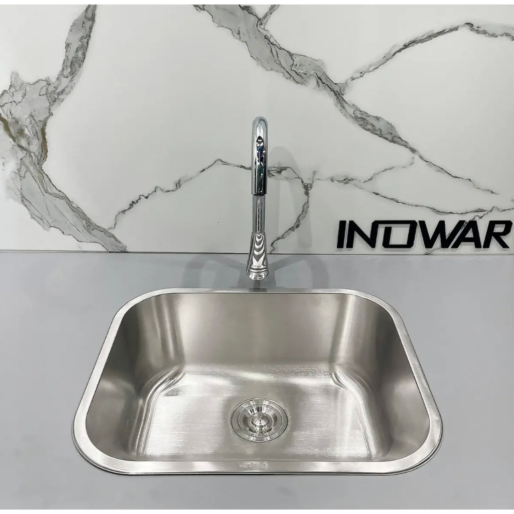 Tanque de Sobrepor ou Embutir em Inox Lavanderia Para Lavar Roupa Inox 304