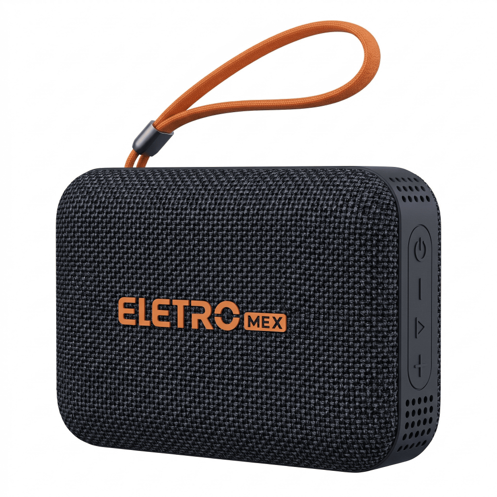 Caixa de Som Portátil ELETRO MEX EL-1129  50W | 10000mAh | IPX6 | 2 em 1 (Caixa + Power Bank)