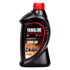 Óleo Moto Yamalube 4t 20w50 Mineral Original Yamaha (1 litro) Linha Yamaha