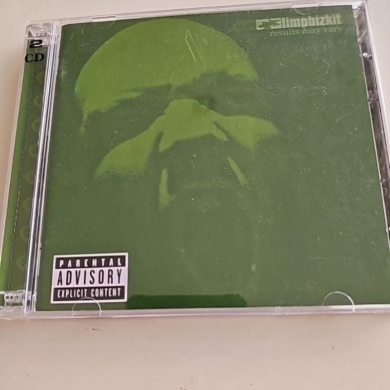 CD + DVD LIMP BIZKIT - RESULTS MAY VARY (DUPLO)