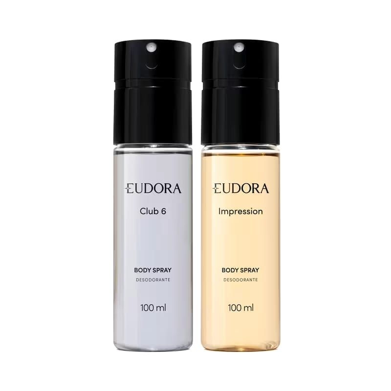 Combo Desodorante Body Spray Impression 100ml + Desodorante Body Spray Club 6 100ml
