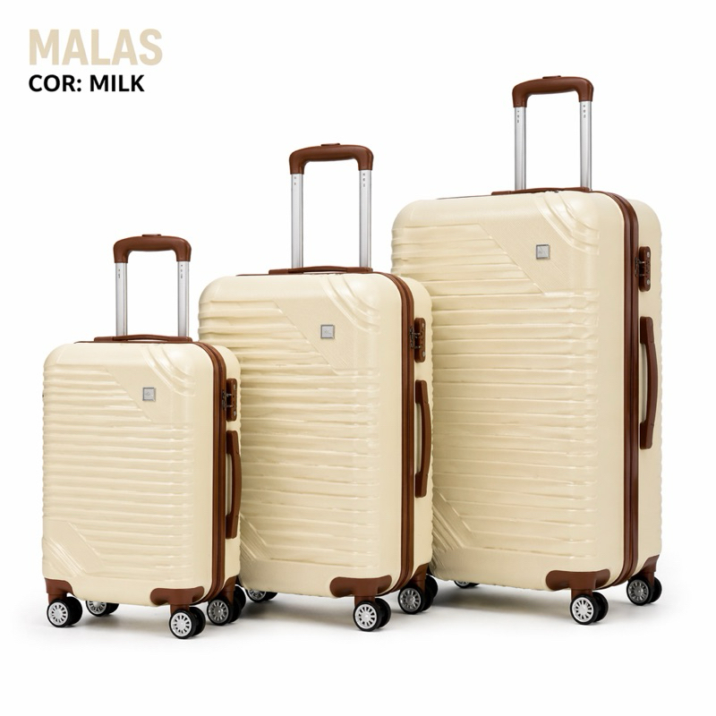 MALA DE VIAGEM GRANDE de bordo em promoção  Mala de Viagem Feliz POLIPROPILENO!!!