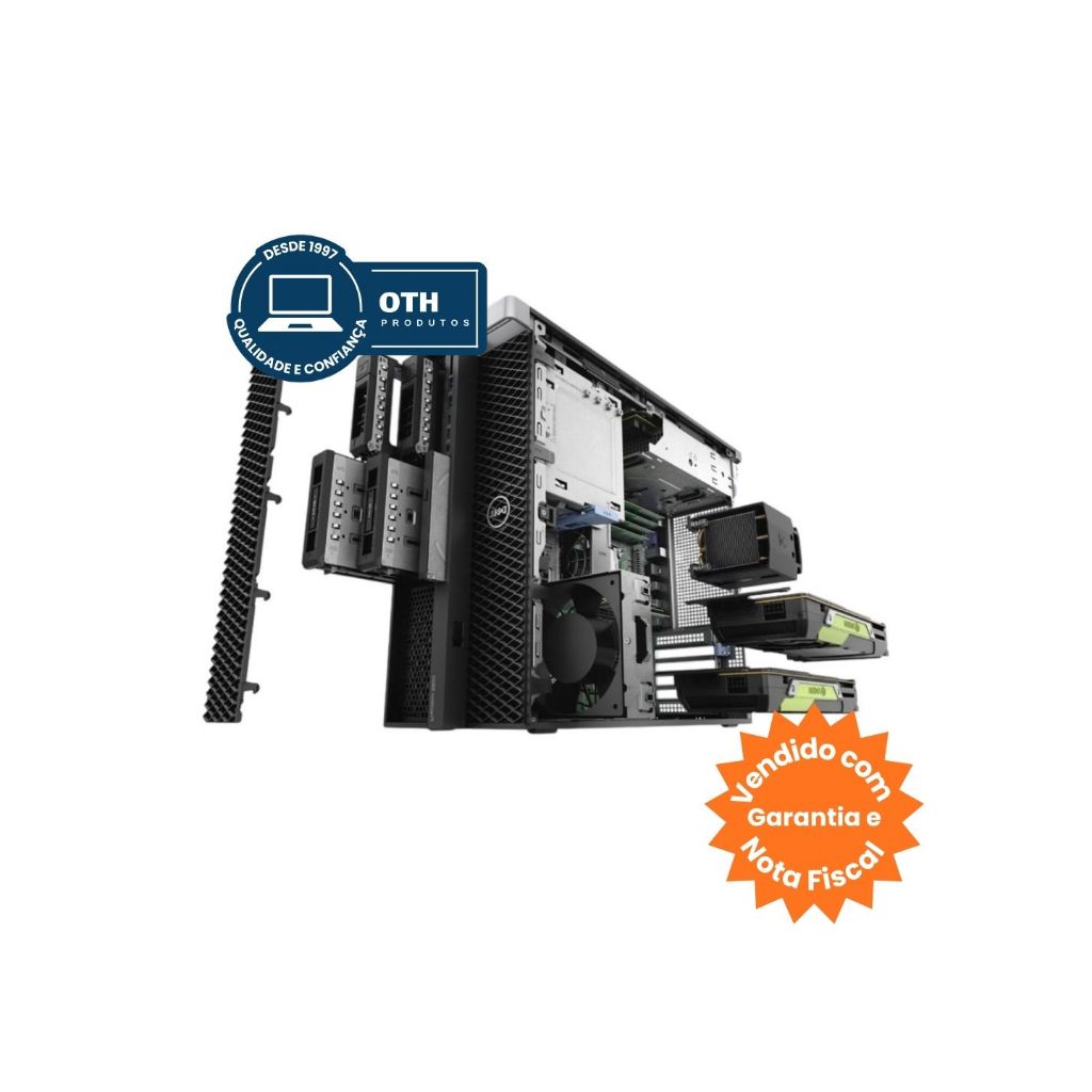 Workstation Power Dell  5820 Intel Xeon W-2135 64GB SSD128GB HD1TB 16GB NVIDIA -