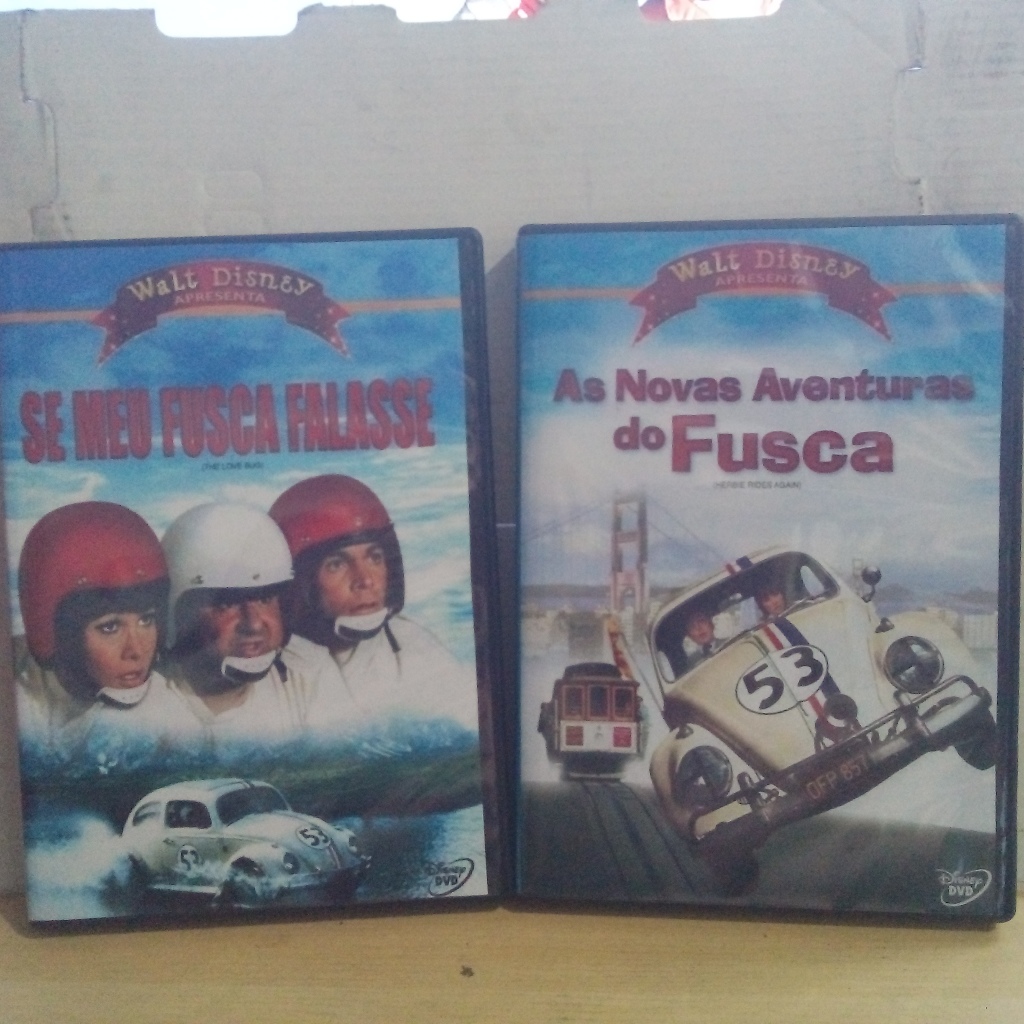 DVD Coleção Herbie  Se Meu Fusca Falasse (05 Filmes) Dublados HD720/1080p