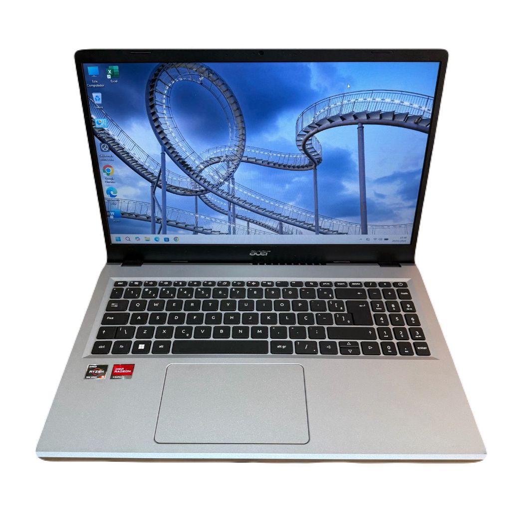 Notebook Acer Amd Ryzen 5 7520u 8gb Ddr5 M.2 512gb Win 11 Vitrine
