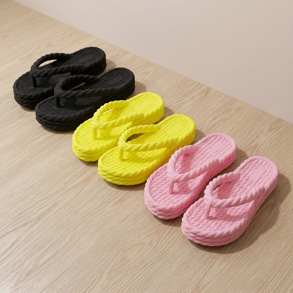 Chinelo Feminino Nuvem Plataforma Confortável E Macio Casual