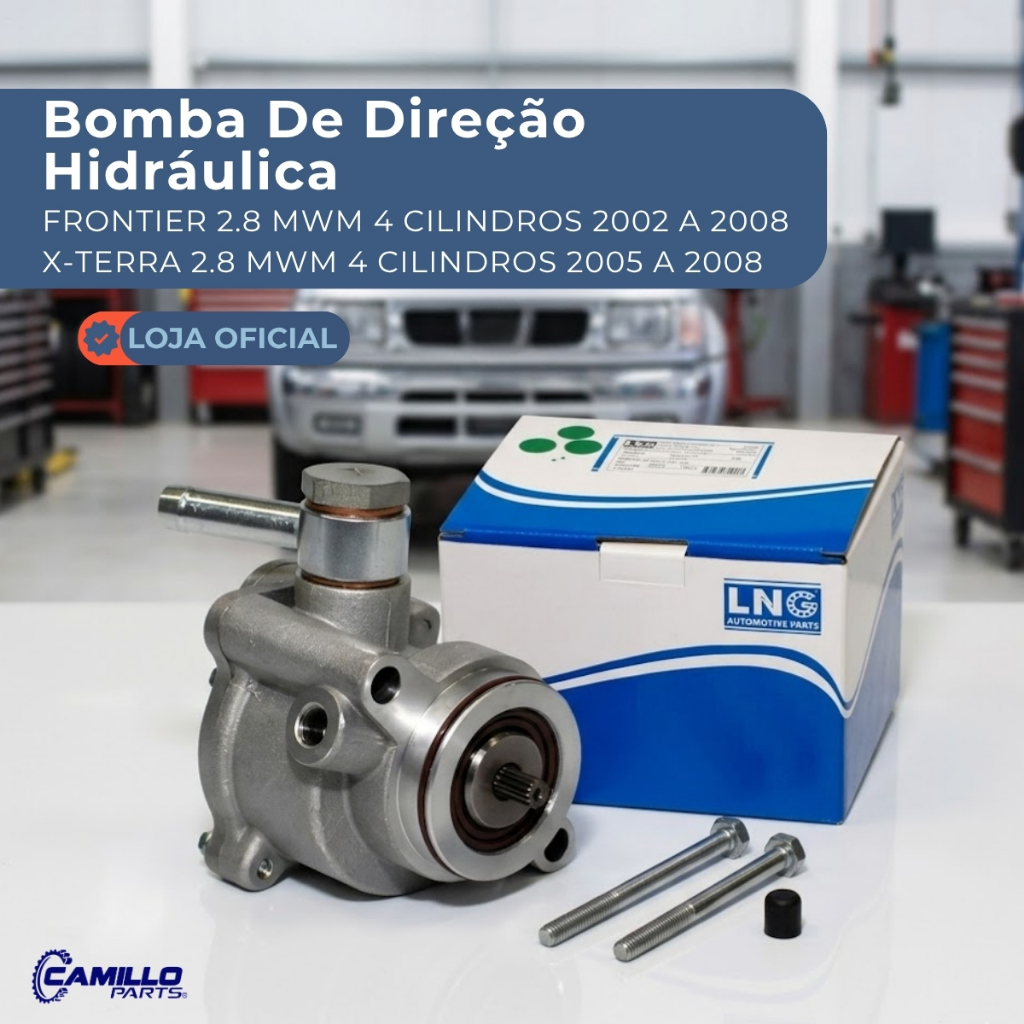 Bomba de Vácuo Nissan Frontier X-Terra 2.8 MWM 4 Cilindros 2002 a 2008 Lng Autom